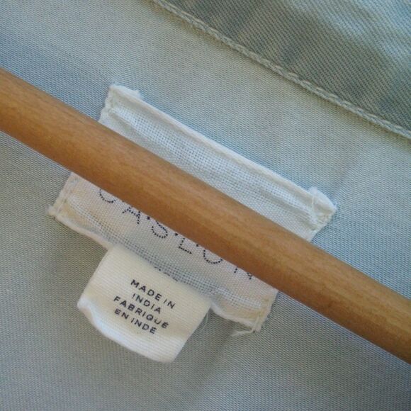 NWOT Blue Chambray Dress - Picture 8 of 8